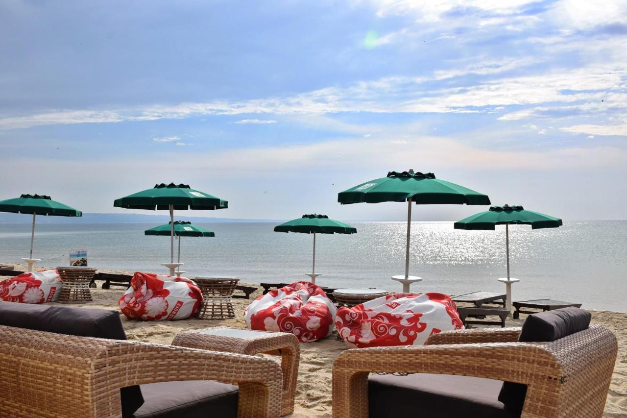 Eco Therma Village Kranevo Luaran gambar Beach at the Hotel